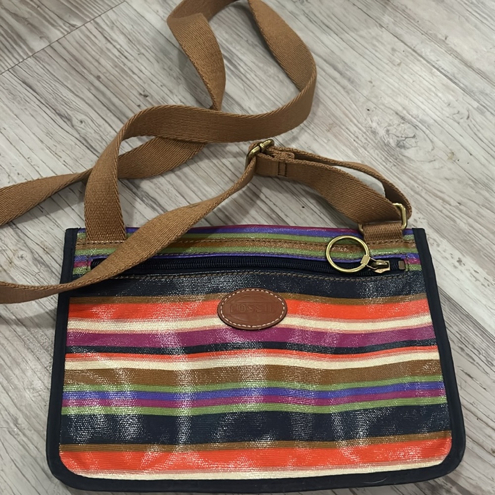 Authentic Fossil Keyper Coated Canvas Women's Sho… - image 6